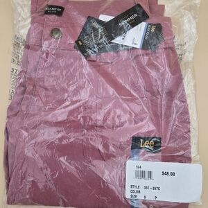 NWT Lee Skimmer Dusty PINK Rose 8P PETITE Size.